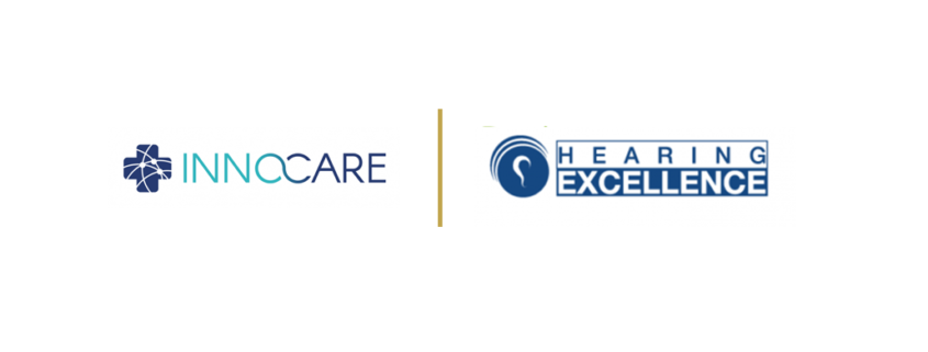 Innocare and Hearing Excellence Logos